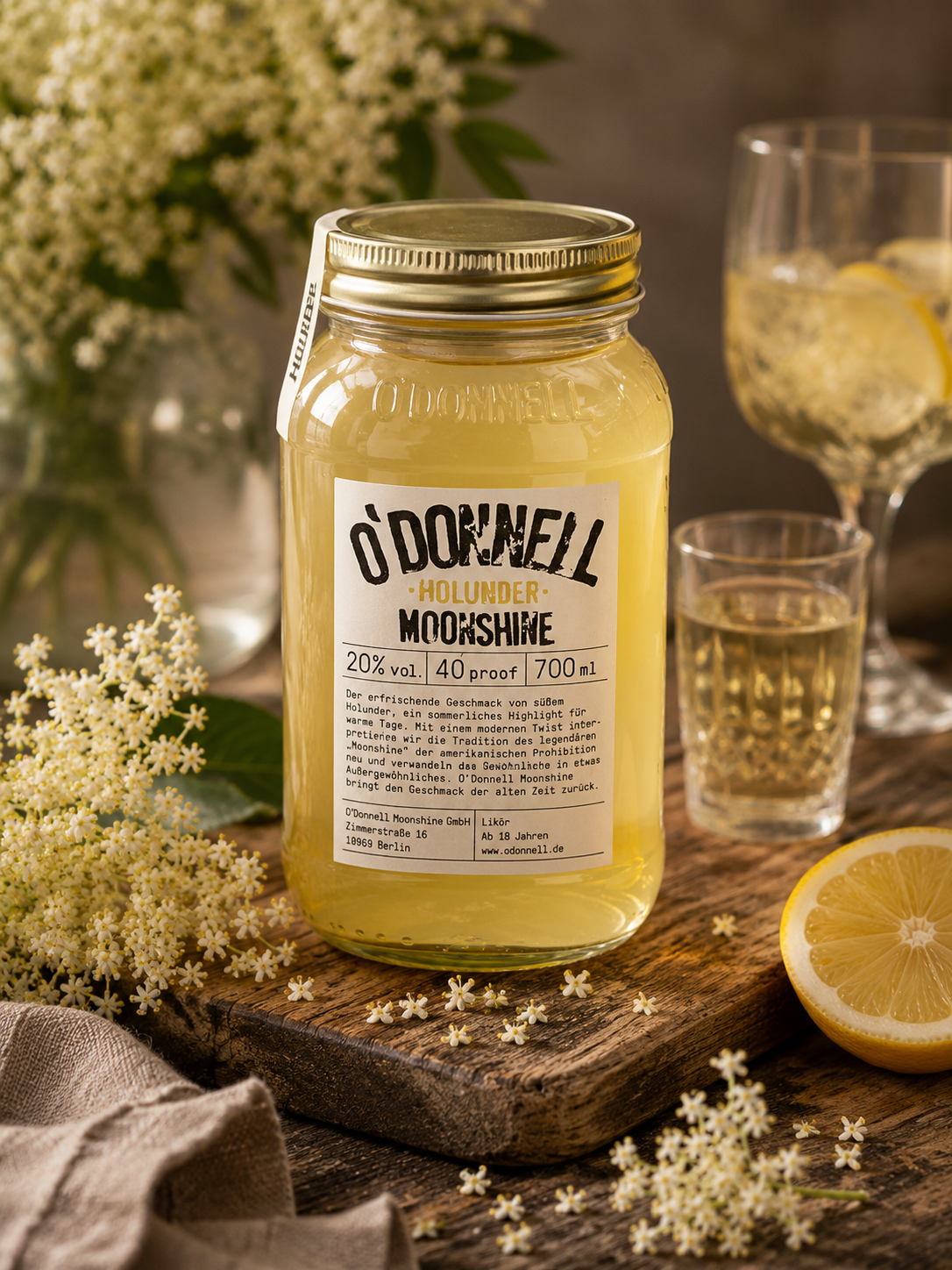 Holunder - O´Donnell - 20% vol. - 700ml