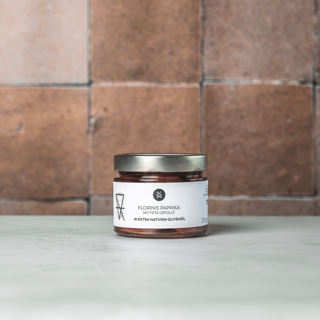 Florinis - Paprika mit Feta gefuellt - 270g