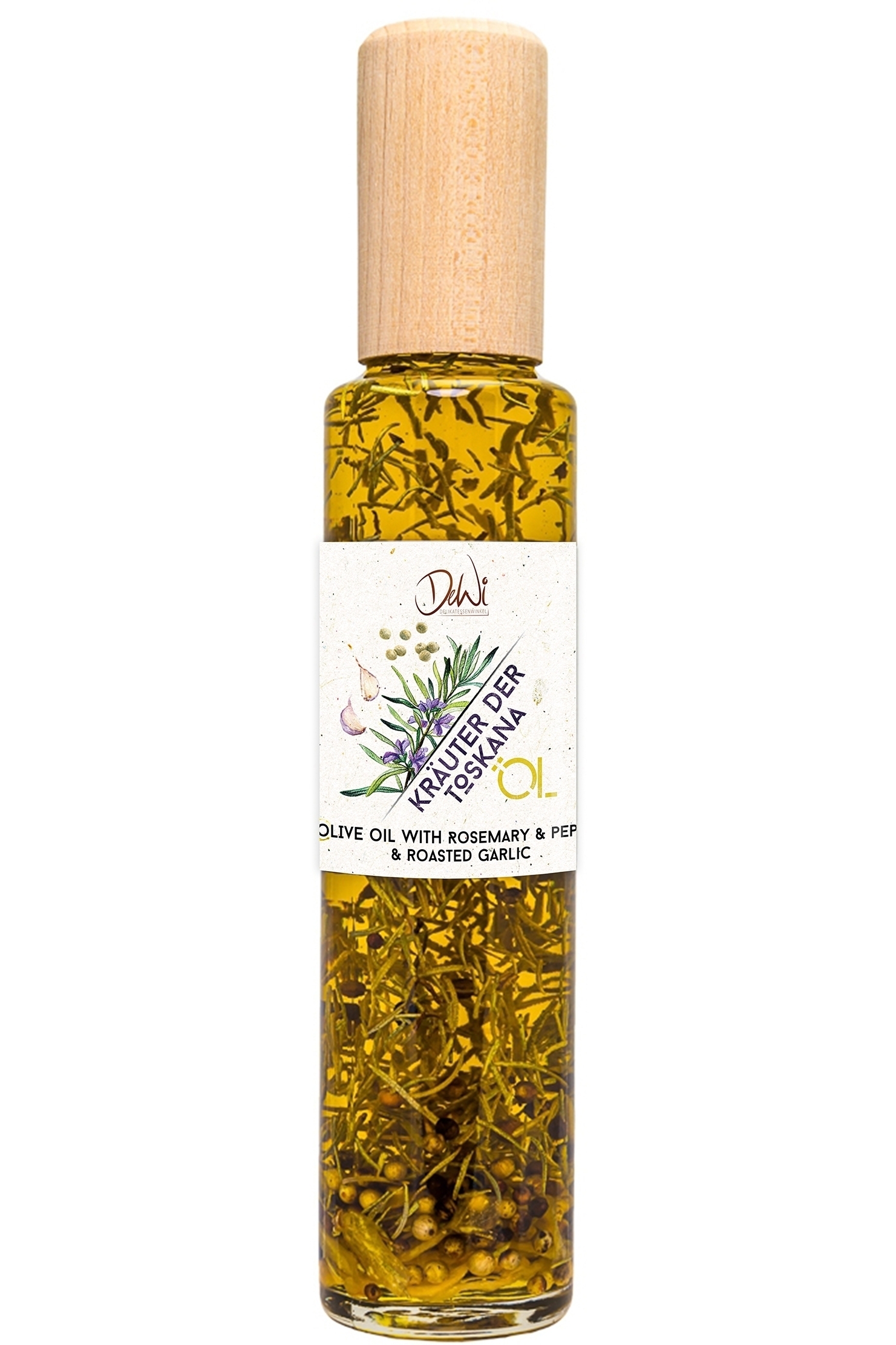 Toskanische Kraeuter auf Olivenöl - 250ml