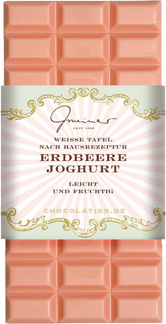 Erdbeer Joghurt Schokolade - 100g