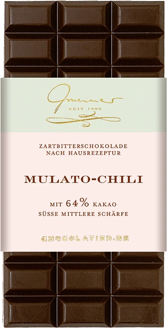 Mulato Chili Schokolade - 100g