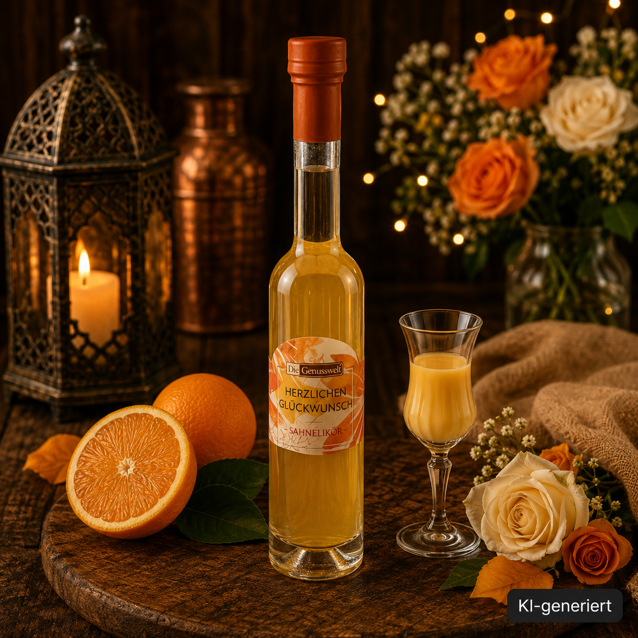 Herzlichen Glueckwunsch Marillen Likoer - 20% vol. - 200ml