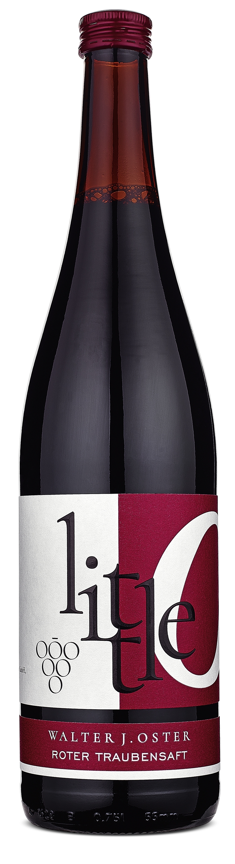 Traubensaft Rot - Little O - 750ml