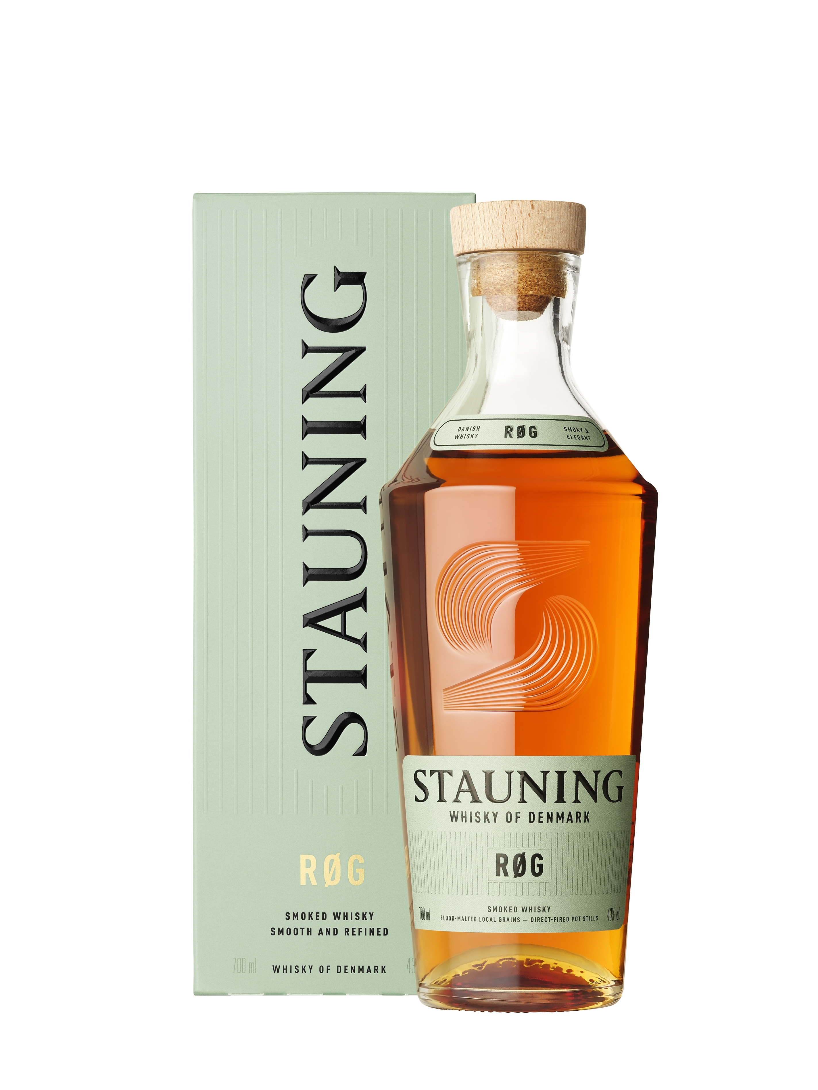 Stauning Røg - Rye Whisky - 43% vol. - 700ml