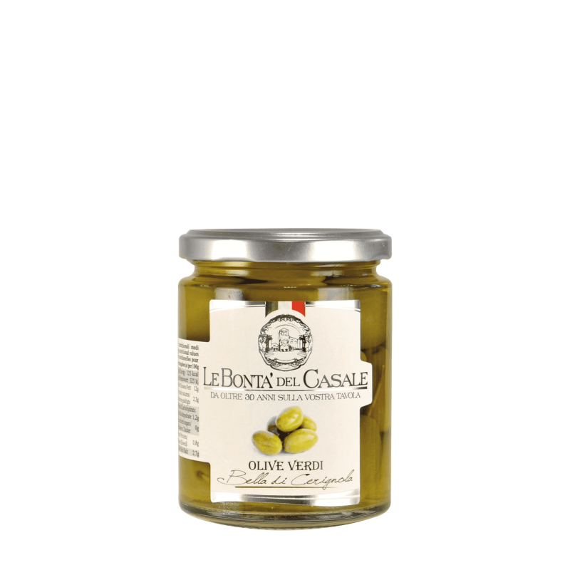 Olive Verdi - Grüne Oliven - 280g