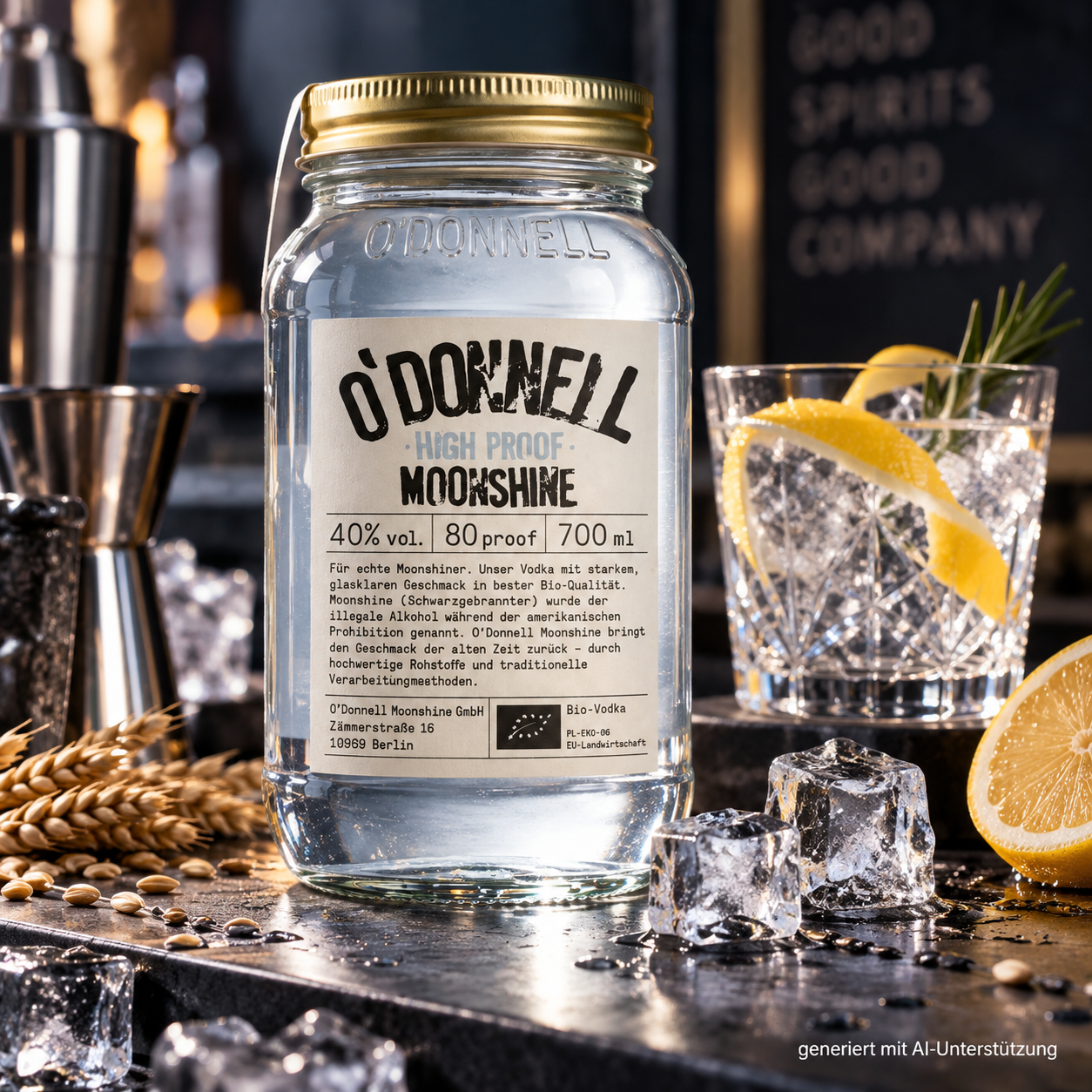 High Proof Vodka - O Donnell - 700ml - 50% vol.