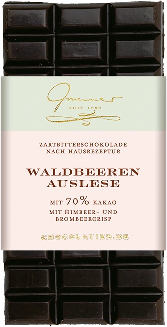 Waldbeerenauslese Schokolade - 100g