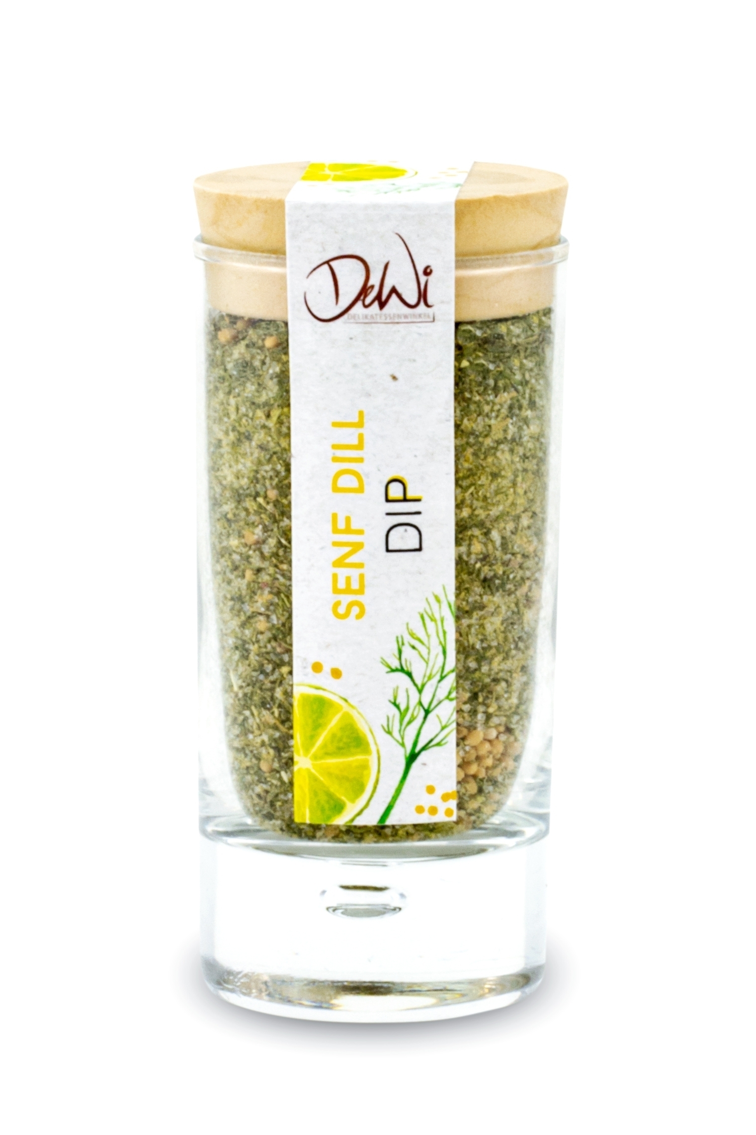 Mustard Dill Dip Gewuerzemischung - Korkenglas - 144g
