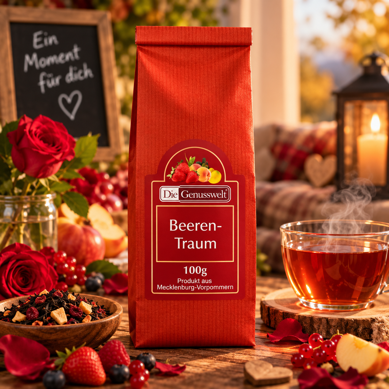 Beerentraum - Gruener Tee - 100g